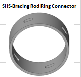 SHS-Bracing Rod Ring Connector